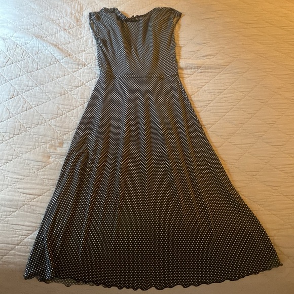 Betsey Johnson polka dot dress. Size P - Picture 4 of 6
